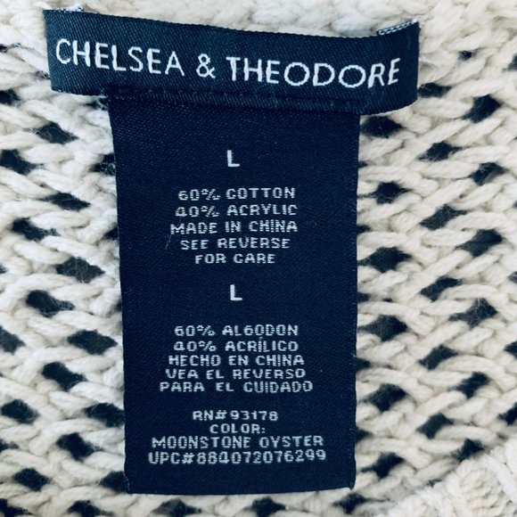 Chelsea & Theodore Loose Knit Crochet Summer Sweater - Picture 5 of 9